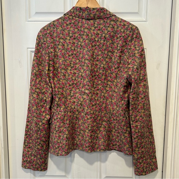 Philosophy di Alberta Ferretti Floral Wool Jacket Women’s 6 Italy Cottagecore - Picture 8 of 12